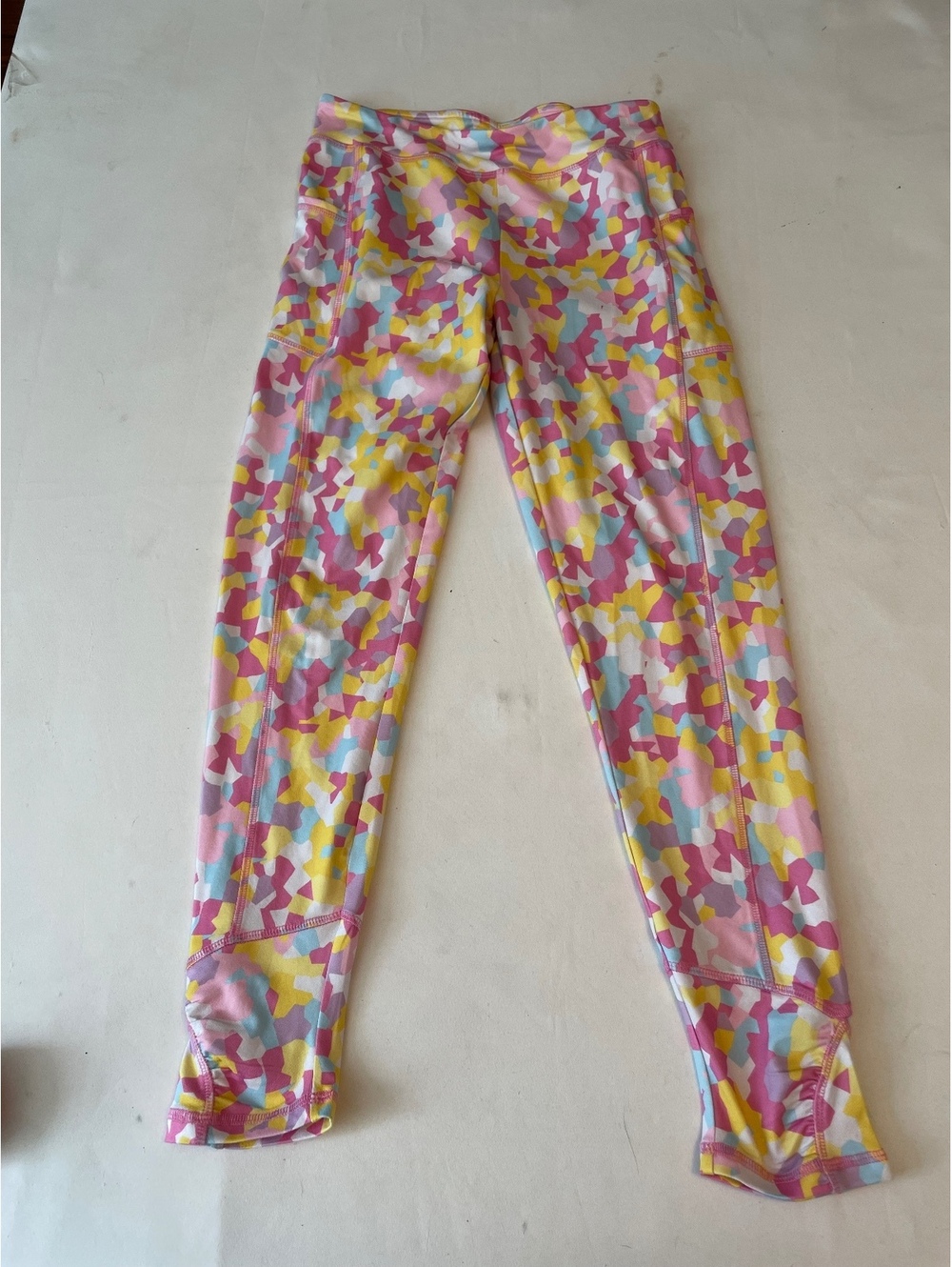 Colorful Patterned Activewear Leggings